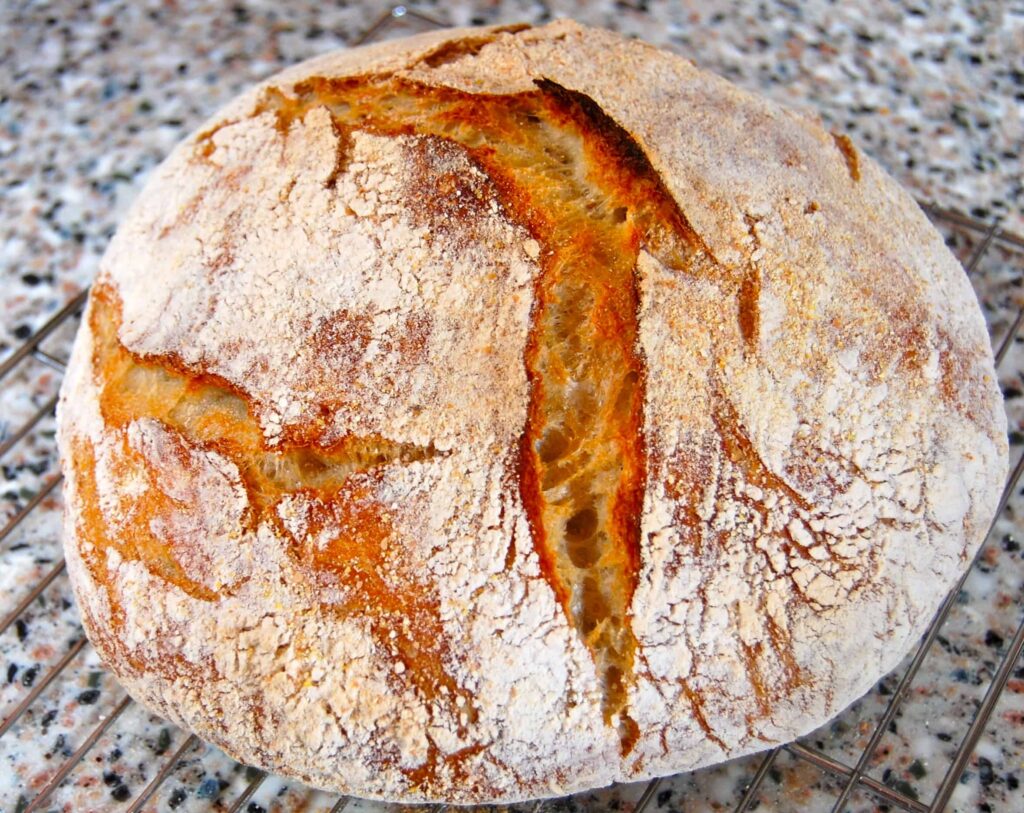 Super Easy No-Knead Bread