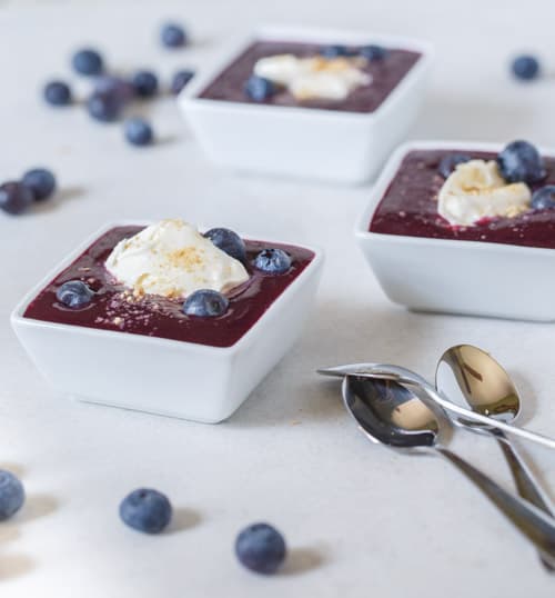 blueberry soup