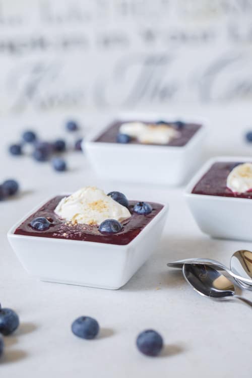 blueberry soup