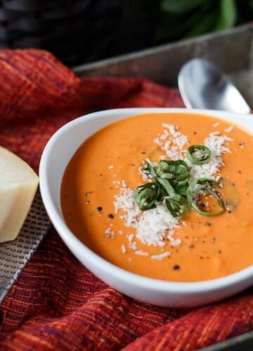 quick tomato basil soup