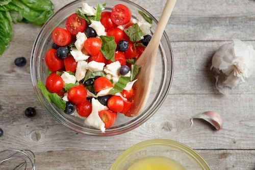 Blueberry Caprese Salad