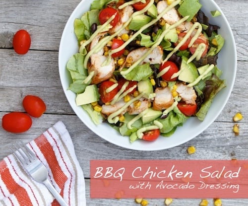 Bbq Chicken Salad With Avocado Dressing,School Bus House Outside
