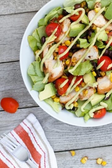 healthy dinner salad