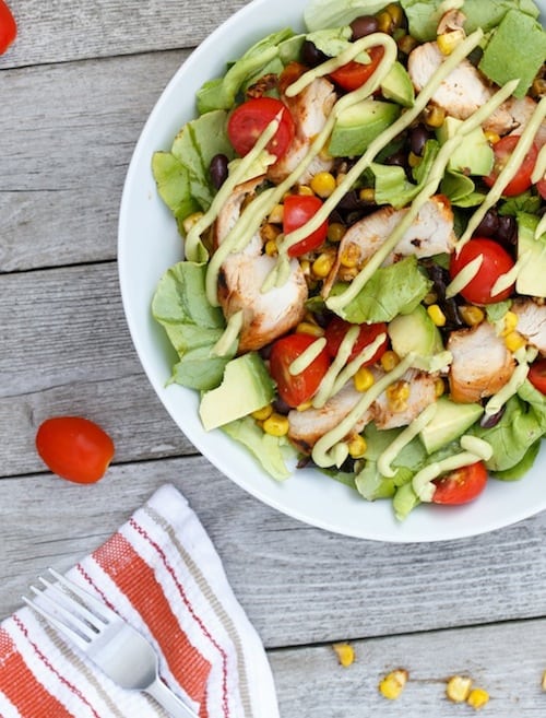 healthy dinner salad