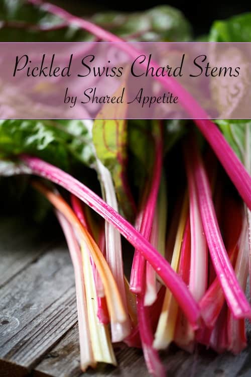 swiss chard stems