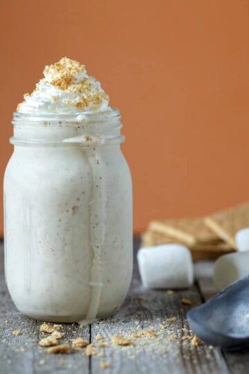 s'mores milkshake
