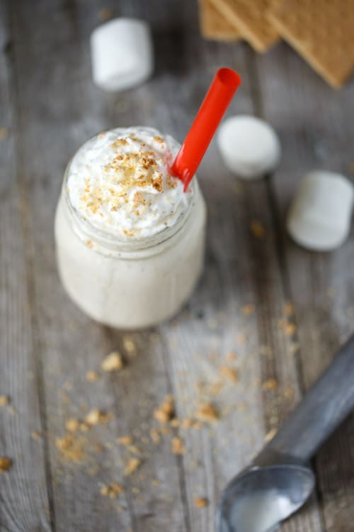 s'more milkshake