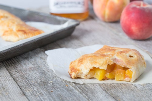 peach hand pie