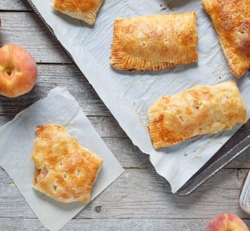 peach hand pie