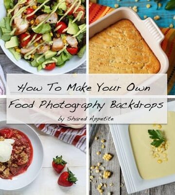 How To Make Your Own Food Photography Backdrops 24 food photography backgrounds