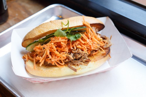 Pulled Pork Banh Mi