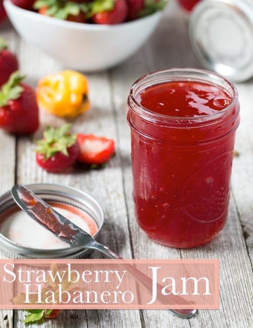 spicy strawberry jam