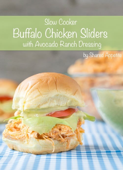 crockpot buffalo chicken sliders