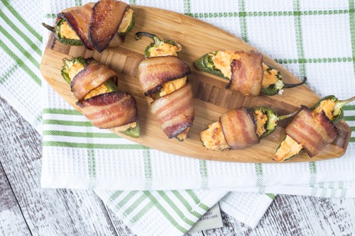 Bacon Wrapped Buffalo Jalapeno Poppers — Cooking with Rocco