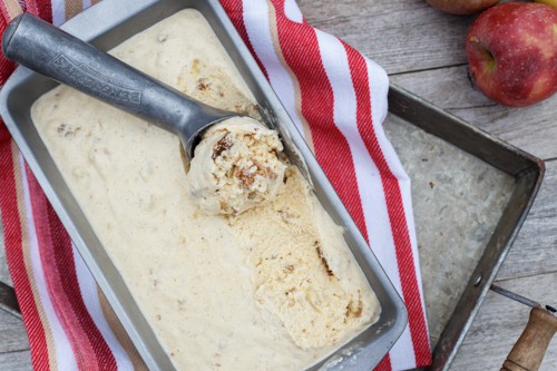 apple crumble ice cream