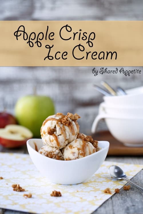 apple crumble ice cream