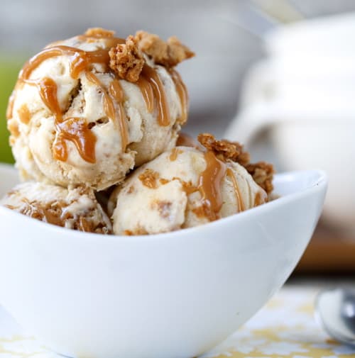 apple crumble ice cream