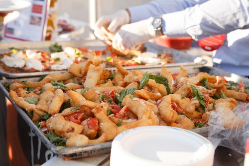 Pizza Tasting at 2013 NYC Wine and Food Festival