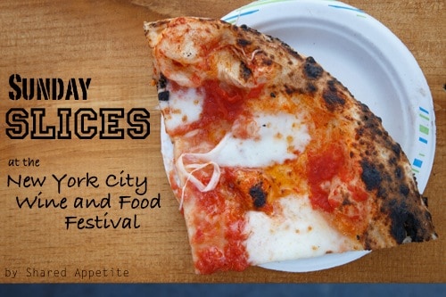 Pizza Tasting at 2013 NYC Wine and Food Festival