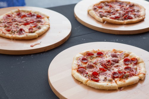 Pizza Tasting at 2013 NYC Wine and Food Festival