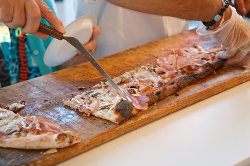 Pizza Tasting at 2013 NYC Wine and Food Festival