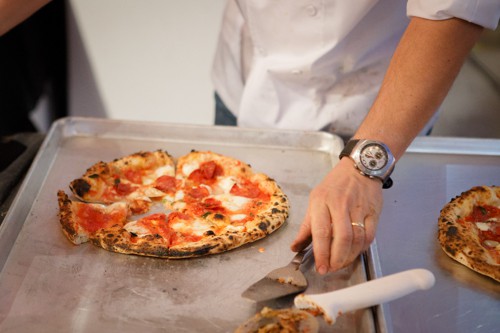 Pizza Tasting at 2013 NYC Wine and Food Festival