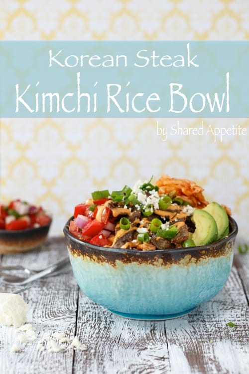 kimchi rice bowl