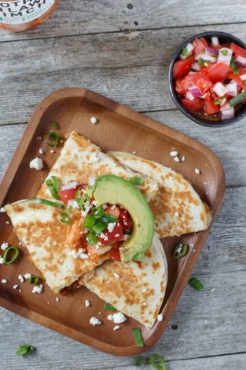 kimchi quesadillas