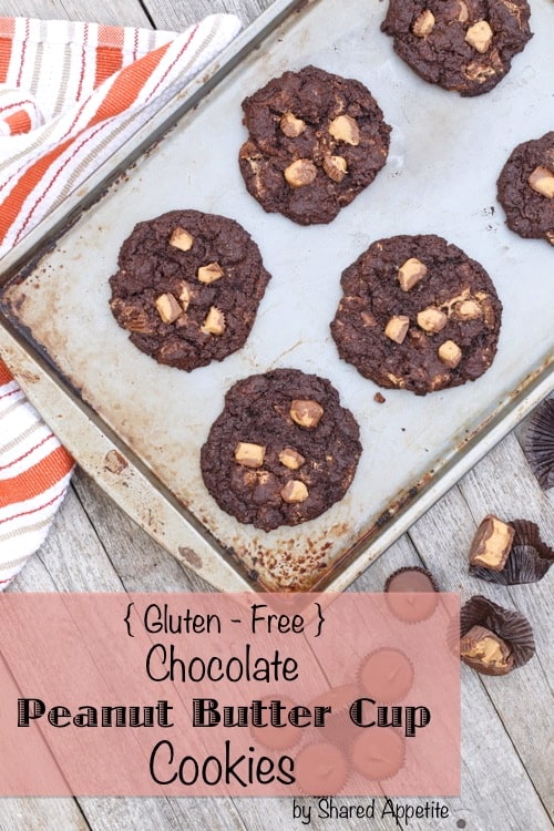 gluten free chocolate pb cookies