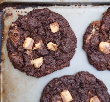 gluten free chocolate pb cookies