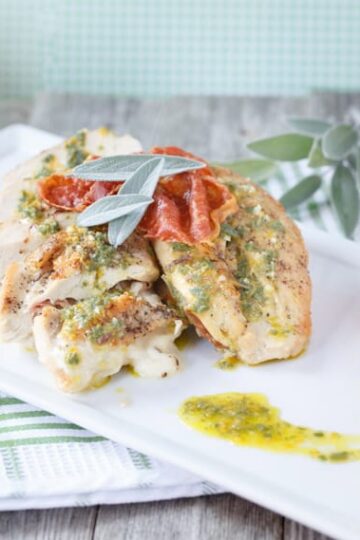 gluten-free stuffed chicken
