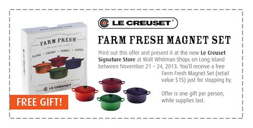 New York's First Le Creuset Signature Store