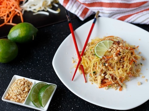 healthy pad thai