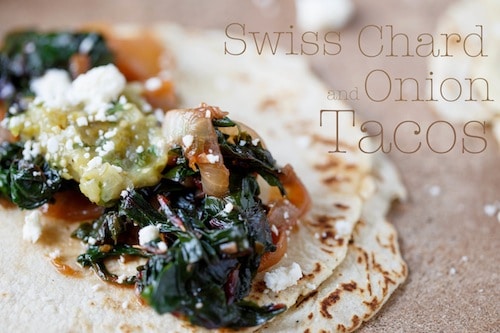 swiss chard tacos