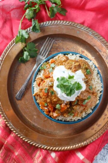 slow cooker coconut curry chicken