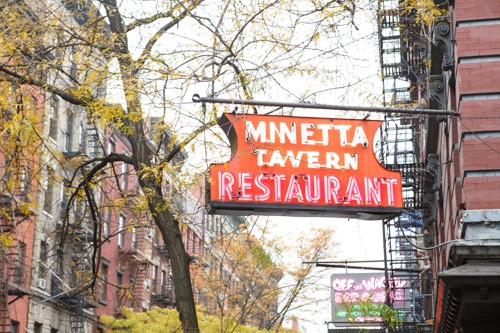 Minetta Tavern, Greenwich Village NYC