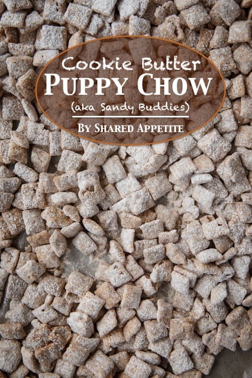 cookie butter puppy chow snack