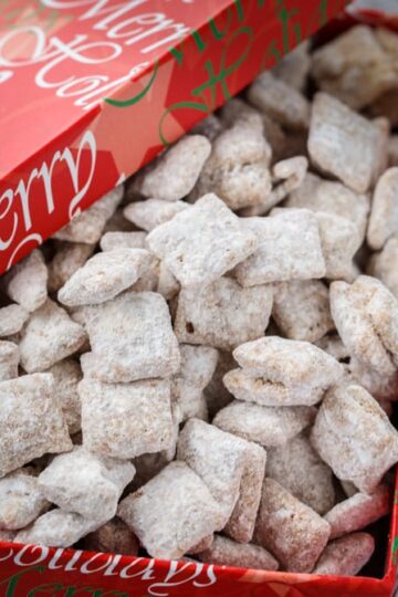 cookie butter puppy chow snack