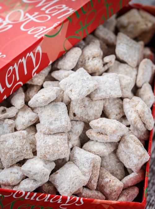 cookie butter puppy chow snack