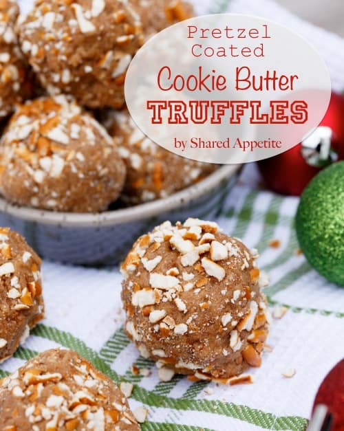 cookie butter speculoos truffles