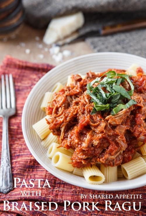 braised pork shoulder ragu