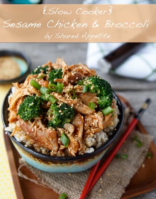 Slow Cooker Sesame Chicken And Broccoli