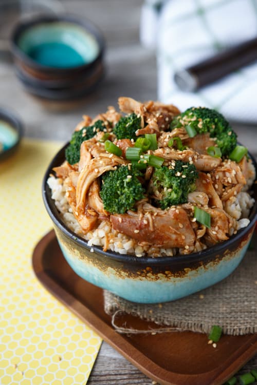 slow cooker sesame chicken