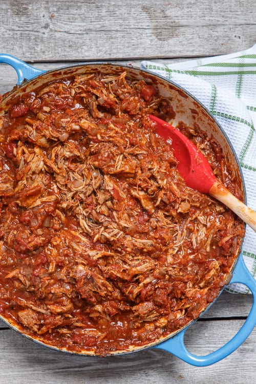 braised pork shoulder ragu