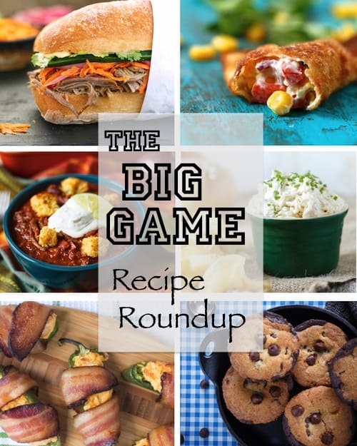 the big game recipes