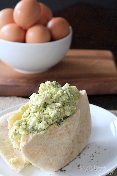 avocado egg salad sandwich