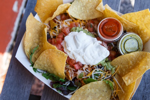 Taco Salad at Avocados, Long Island