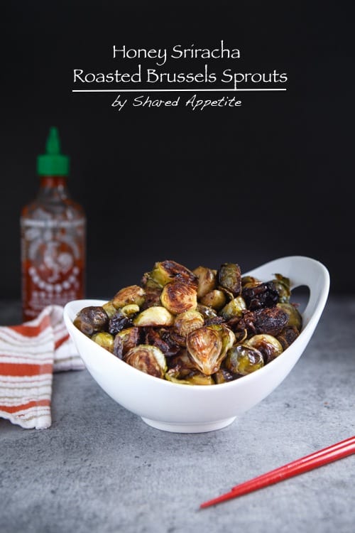 Roasted Brussels Sprouts with Honey, Sriracha, and Lime