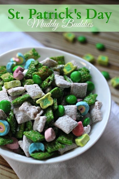 muddy buddies st. patricks day