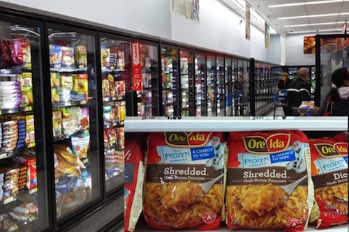 ore-ida shredded hash brown potatoes at walmart